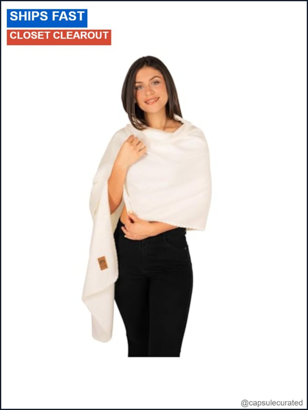 Handmade Alpaca Wool Shawl Wrap Unisex Fashion Blanket Travel Accessory